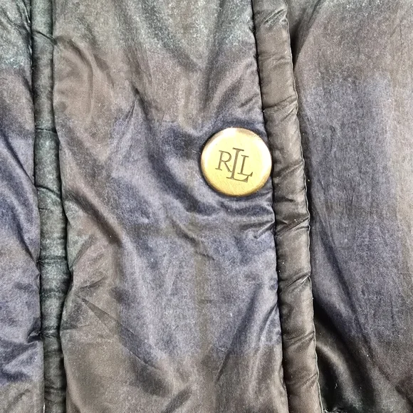 Plaid Ralph Lauren Puffer Jacket - Picture 5 of 14